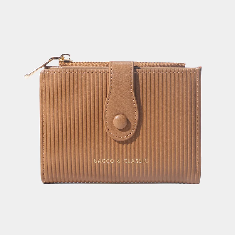 BAGCO Embossed Compact Wallet