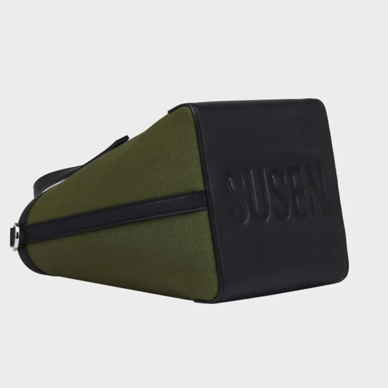 SUSEN Canvas Bucket Bag — Casual Chic view 3