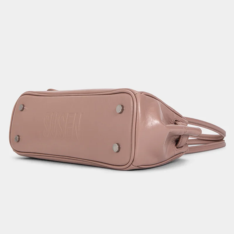 SUSEN Genuine Leather Baguette Underarm Bag view 2